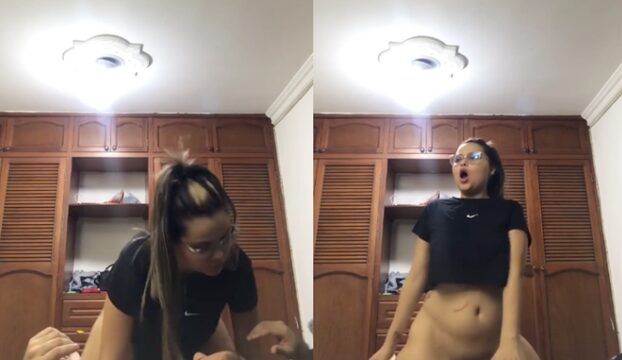 Sa Tapat ng Aircon Sila Nag-Iyotan Para Lang Maibsan Ang Init Ng Katawan