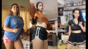 Pinay No Bra Compilation sa Tiktok