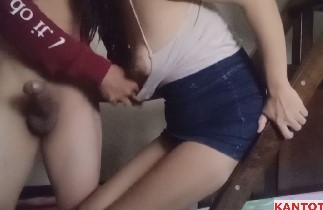 Sabik na sabik na kaya hindi na pumunta pa sa kwarto