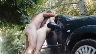 Change Oil sa Labas, Binaayad ay Isang Putok Tamod na Malakas! 💦