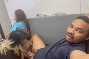 Sinuck ni Loves Dick Ko While Our Roomie is Watching