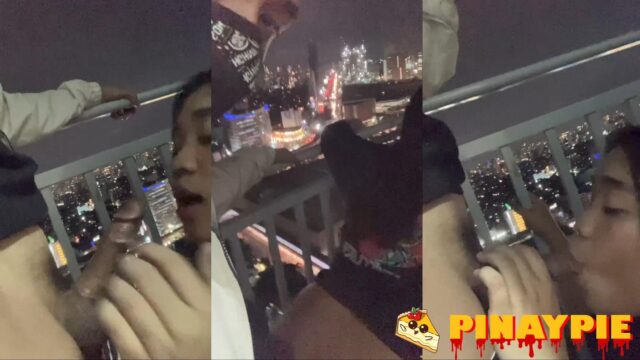 Nagpatira sa bb sa balcony